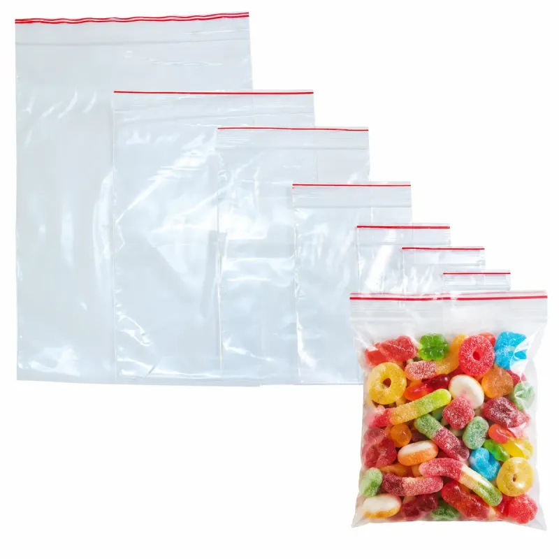 Mini Grip Bags - Clear LDPE